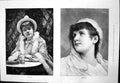 Antique Old Print Soubrette Ingenue Captious Critic Sixth Commandment 1890 19th