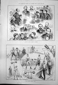 Old Supper Criminal Classes Belsize Boxing Club London Assurance 1890 Victorian