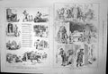 Old Antique Print Hunting Song Keep Silence Tally Ho Story A Screen 1890 19th