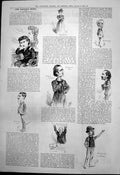 Old Captious Critic Peoples Idol H Cooper Cliffe W Elliot Buster 1890 Victorian