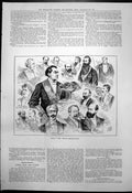 Antique Print Ashdown Open Coursing Meeting Maud Clarke Luncheon Time 1891 19th