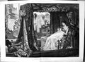 Original Old Antique Print Antony And Cleopatra From Painting Alma Tadema 1891