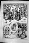 Old On Wheels Olympia Cyril Hallward Roller Skating Instructors 1891 Victorian