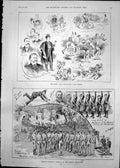 Old Music Hall Benevolent Fund Sports German Gymnastic Festival 1891 Victorian