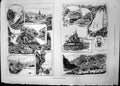 Antique Old Print Norwegian Holiday Trip Eide Vossevangen Borgund Church 1891