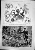 Antique Print Keepers Bribe Pension Fund Nurses Merchant Taylors Hall 1891 19th