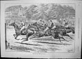 Old Print Goodwood Start Cup Josiah Semouse African Punting Sunbury 1891 19th