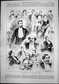 Old Print Dramatic Musical Benefit Fund Festival Mr A Goring Thomas 1892 19th