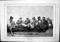 Antique Print Moorish Melodies Men Turbans Playing Musical Instruments 1892