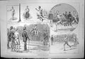 Old Oxford Cambridge Sports Hurdles High Long Jump Quarter Mile 1892 Victorian