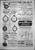 Antique Old Print Bensons Ladys Lever Watch Kodak Camera Sozodont Teeth 1892