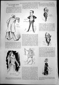 Old Captious Critic Peril Hamlet Julia Neilson Claudius Polonius 1892 Victorian
