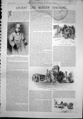 Antique Old Print Ancient Modern Coaching Abbey Hall Bushey Mr P Rumney 1892