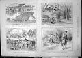Old Print Johannesburg Racecourse Orpheus Pupils Royal College Music 1893 19th