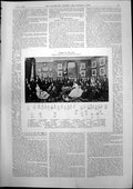 Old Actors Past Reading New Piece Adelphi Green Room J Saunders 1893 Victorian
