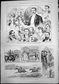 Old Royal Artillery Races Aldershot Dramatic Musical Fund Banquet 189 Victorian