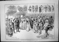 Old Print Fancy Dress Ball Covent Garden Last Season Waiting Prizes 1893 19th