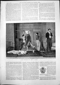 Old Print Amateur Performance Ours Clifton Bath Road Thames Colnbrook1893 19th