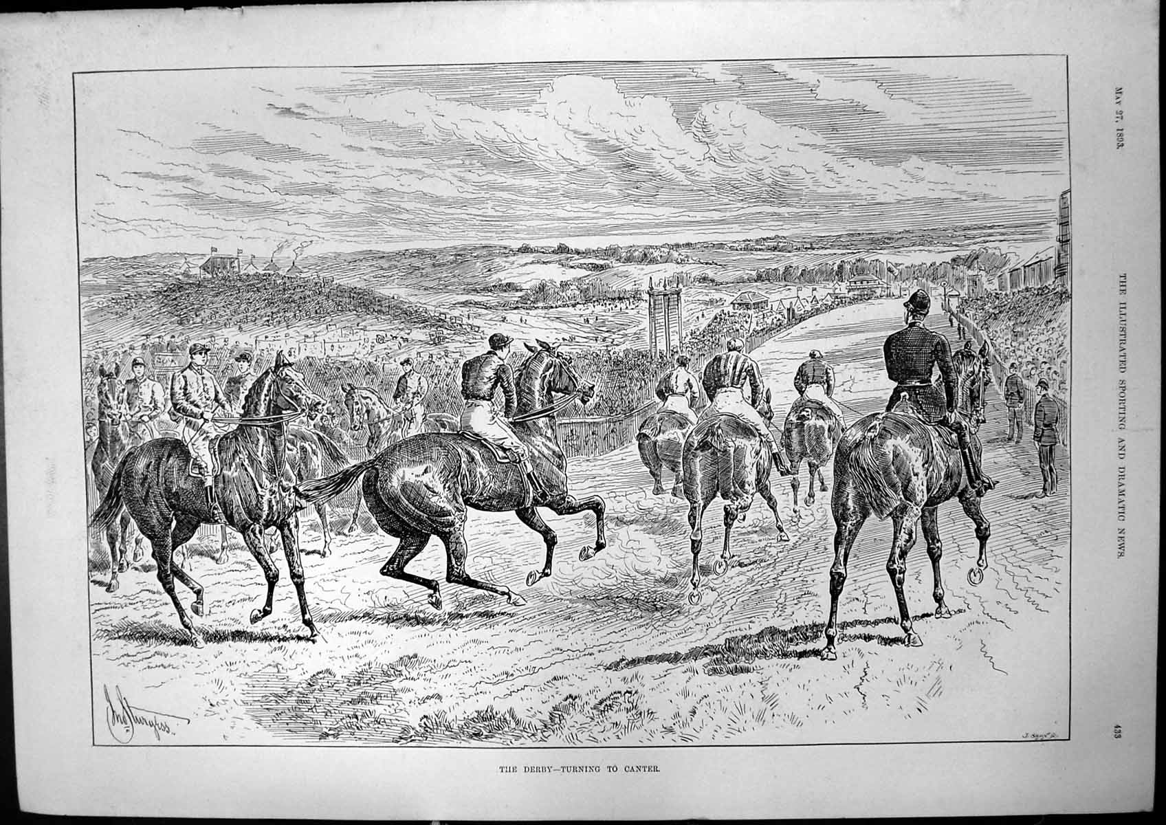 Old Derby Turning To Canter Sturgess Critic Tralalgar Square Theatre1
