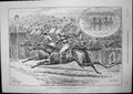 Antique Old Print Struggle Eclipse Stakes Between Orme Medicis Sturgess 1893