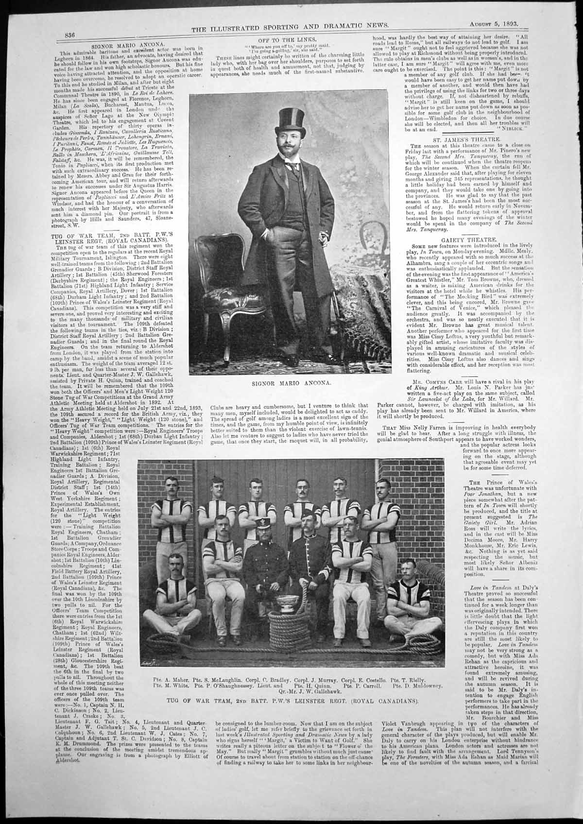 Antique Print Bound Heatherland Sport Armando Seppilli Philipe Newbury 1893