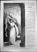 Old Print Advert Dawn Izal New Non Poisonous Disinfectant Infection 1893 19th