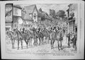 Old Advert Ellimans Embrocation Horses Outside Chemist Druggist 1893 Victorian