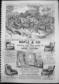 Antique Print Ellimans Embrocation Horses Cattle Maple & Co Furnishing 1893