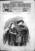 Old Antique Print Henry Irving Miss Bateman Macbeth Lyceum Theatre 1875 19th