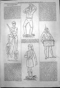 Old Print Captious Critic Royal Alfred Marrowbone Red Stain Forehead 1878 19th