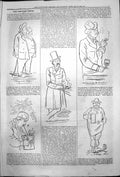 Antique Print Captious Critic Sherry Seltzer Mr Cheeseitcully Comedian 1878