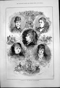 Old L'Hippodrome Portraits Principal Equestriennes Melle Adele Azella