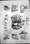 Antique Print Humours Streets Morning Promenade School Board Vacances 1878 19th