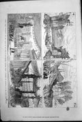 Antique Old Print Scenes Polyeucie New Opera Ch Gounod Paris Opera House 1878