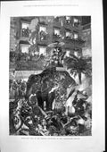 Old Rome Last Days Carnival Departure King Pasquino Les Moccoli 1879 Victorian