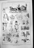 Old Print All Worlds A Stage T W Couldery Call Boy Epilogue Manager 1879 19th