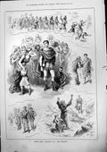 Old Print Scenes Claudian The Prologue John Jellicoe Scythan Guards 1883 19th