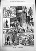 Antique Print Cast Adrift Olympic Theatre Cyril Hallward Sea Foam Boat 1884