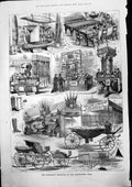 Old Sportsmans Exhibition Agricultural Hall F Watkins Carriages 1884 Victorian