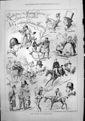 Old Sketches Essex Artist Hunting Season Eastern Counties Harrier 187 Victorian