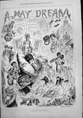 Old Vision London Society May Dream Alfred Thompson Exeter Hall 1877 Victorian