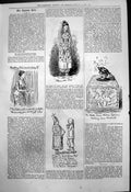 Antique Print Captious Critic Boxkeeper Fleur De The Chinese Character 1875