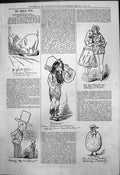Old Captious Critic White Cat Christmas Pantomine Canarys Wedding 187 Victorian
