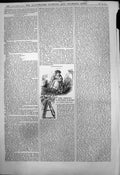Old Antique Print Mrs Browns Christmas Hamper Arthur Sketchley Baby 1875 19th