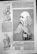 Old Captious Critics Benediction Rip Van Winkle 20 Years Bottle 1875