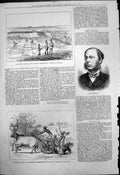 Old Lord Alington Sketches India Fishing Guzerat Accident Burwalla 18 19th