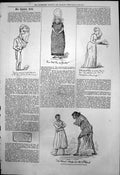 Antique Old Print Captious Critic Rival Othellos Strand Kate Lee Guster 1876