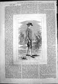 Original Old Antique Print Foster Powell Weton 18th Century 1876 19th Century