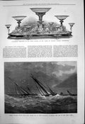 Old Testimonial James Rogers Theatre Thames Yacht Club Match Ada 1878 Victorian
