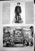 Old Maurice Dengremont Child Violinist La Perichole Opera Bouffe 1878 Victorian